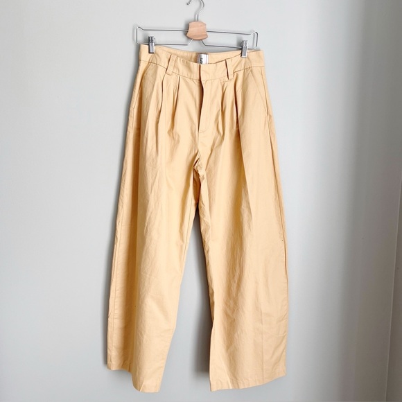 2/25 Urban Outfitters BDG Trouser Wide Leg Pleated Pants - Picture 1 of 7